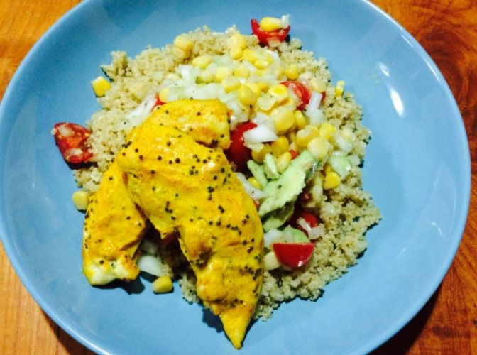 藜麥烤雞沙拉套餐 做法 藜麥烤雞沙拉套餐 做法