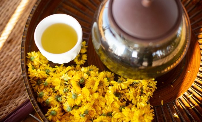 蘋果菊花茶好處