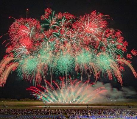 大曲花火 昼花火