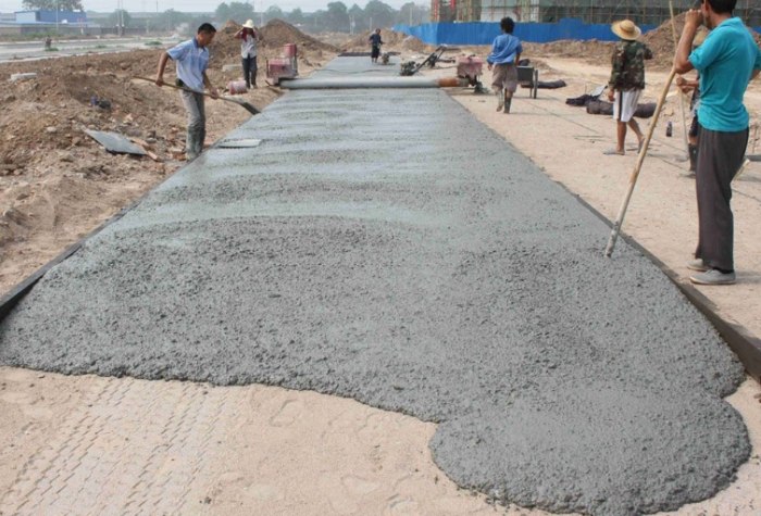 混凝土製作流程 混凝土製作流程