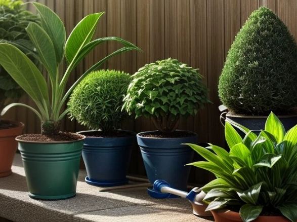 大盆栽澆水方法