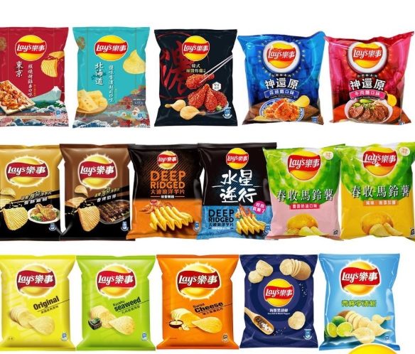 牛肉口味洋芋片 入境台灣