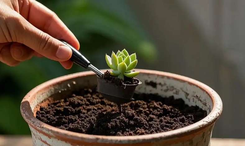 多肉換盆步驟