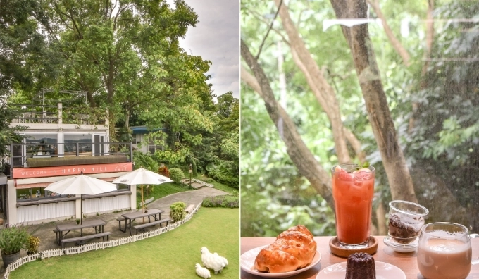 公園附近咖啡館