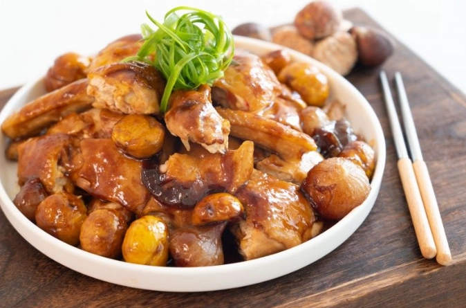 栗子炆雞亦食譜 栗子炆雞亦食譜
