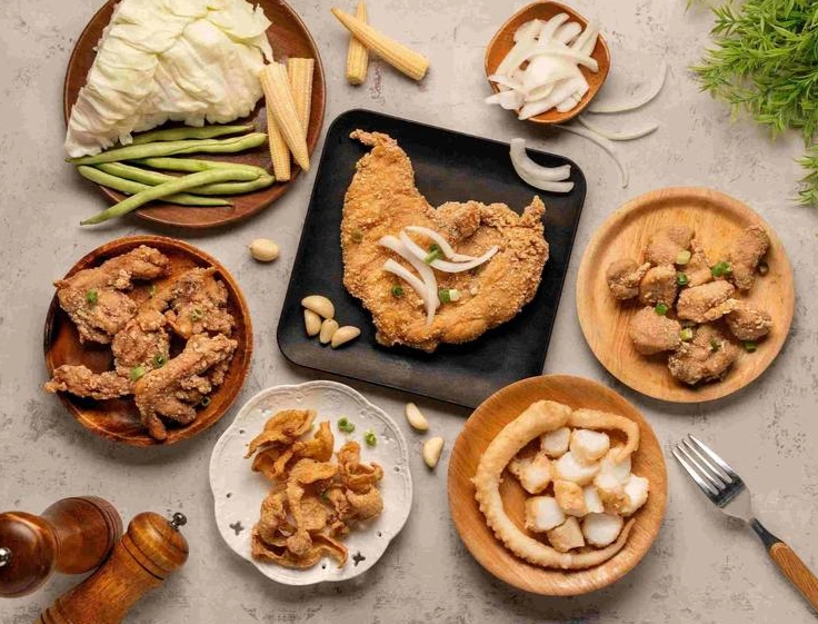 素食鹽酥雞做法