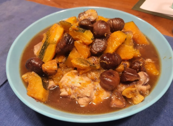 南瓜栗子炆雞 營養 南瓜栗子炆雞 營養