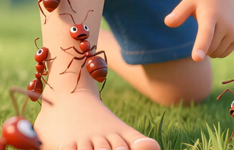 螞蟻爬腳夢境