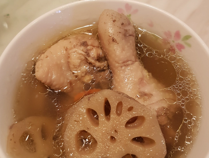 蓮藕雞湯營養