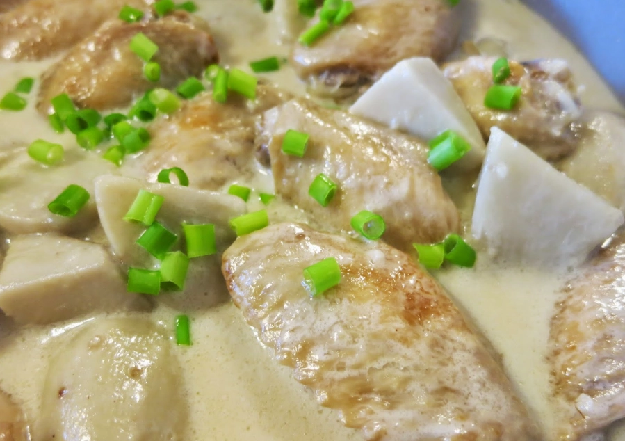 芋頭炆雞翼做法 芋頭炆雞翼做法