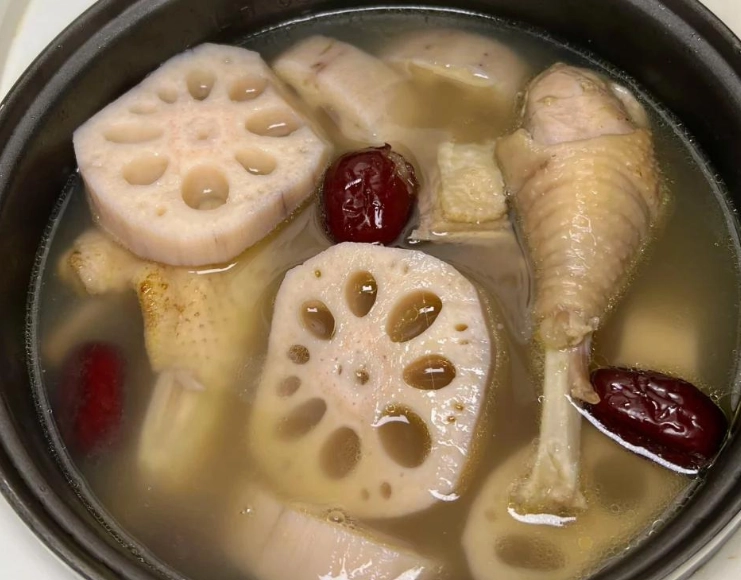 蓮藕雞肉湯 功效
