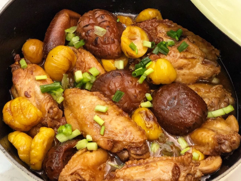 冬菇栗子炆雞食譜