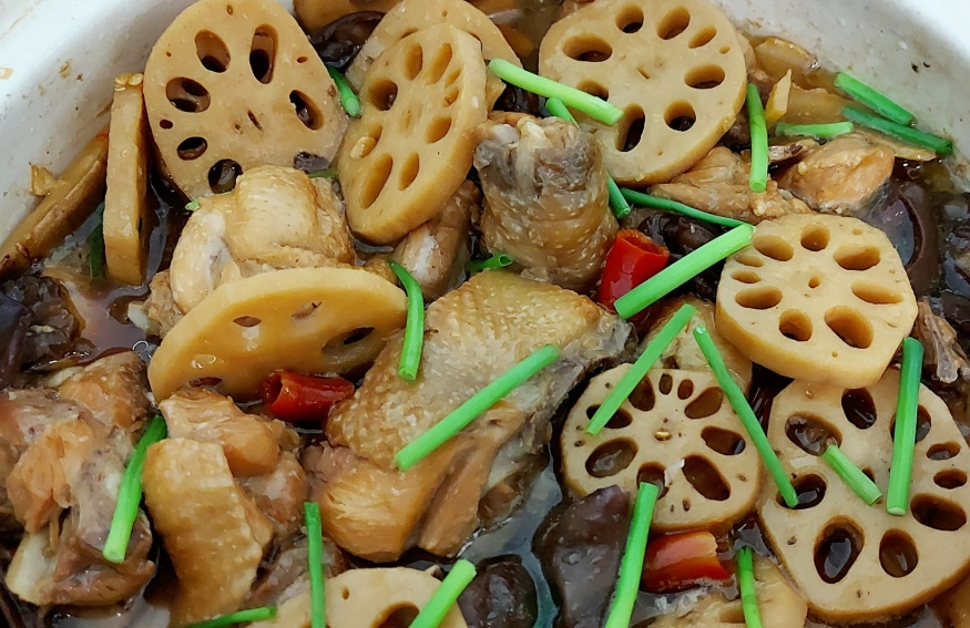 蓮藕燒雞食譜 蓮藕燒雞食譜