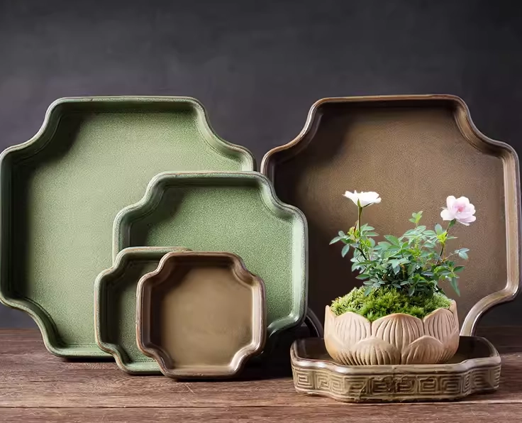 花盆接水盤過高