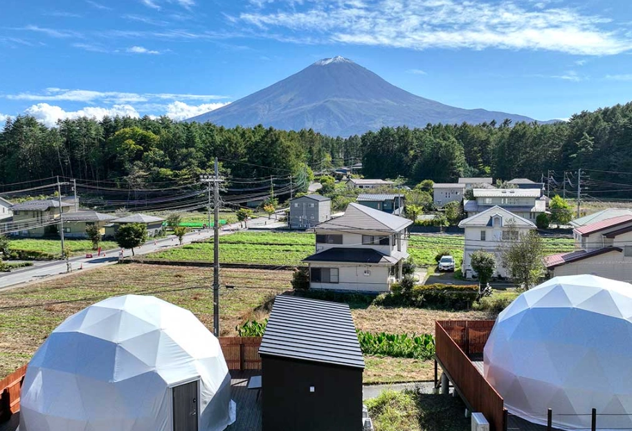 河口湖 豪華露營