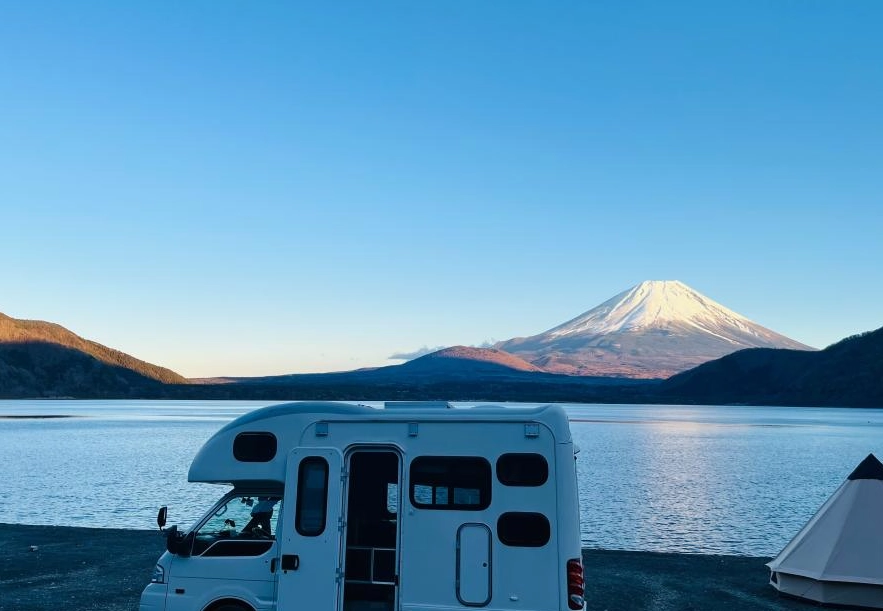 富士山 露營車