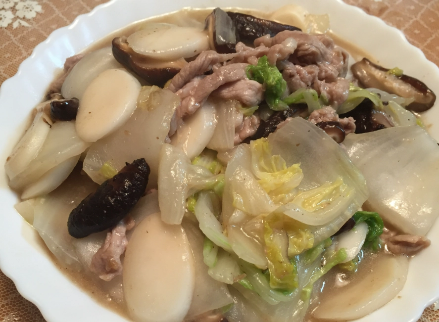 上海炒年糕做法 上海炒年糕做法