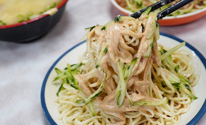 永吉涼麵三峽菜單