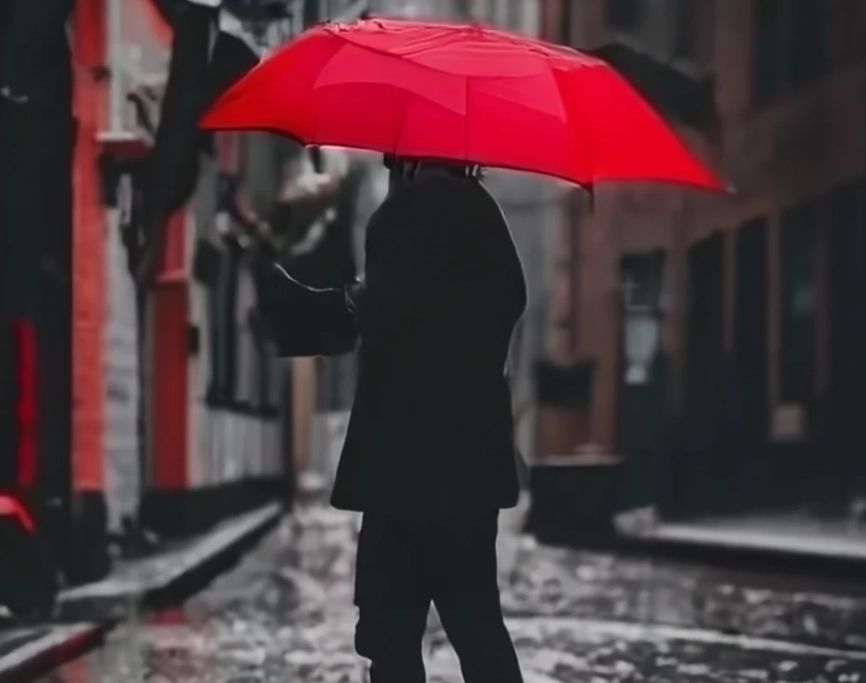 紅色雨傘夢境解析