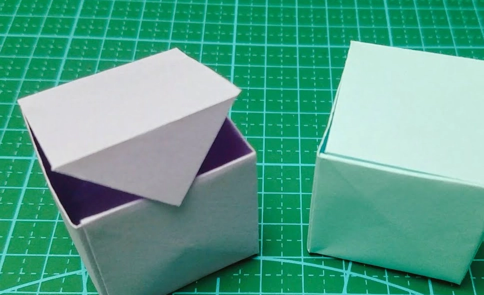 DIY正方形紙盒