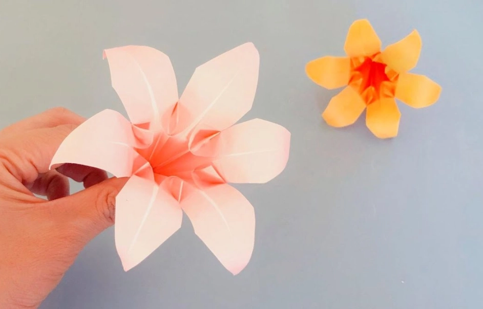 折紙花教程 折紙花教程