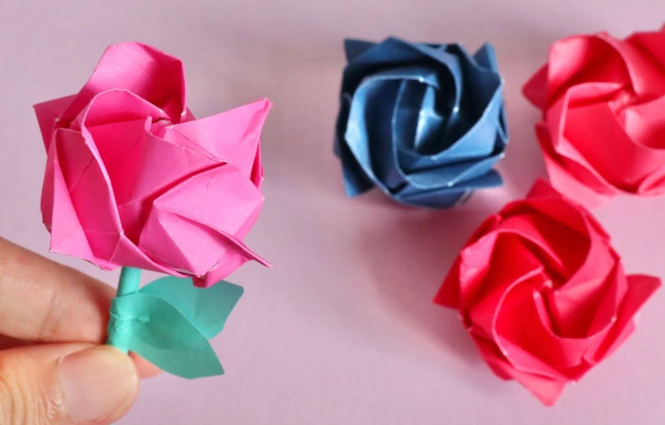 折紙花教程 折紙花教程