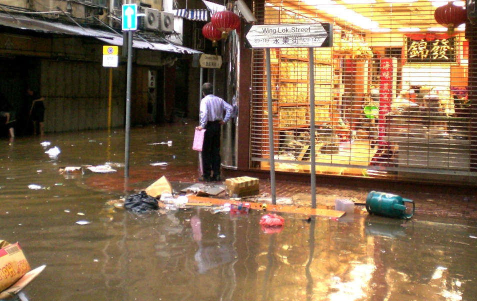 街道淹水夢境解析