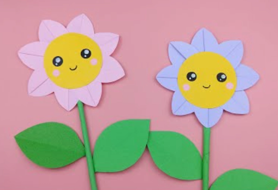 幼兒摺紙花教學 幼兒摺紙花教學