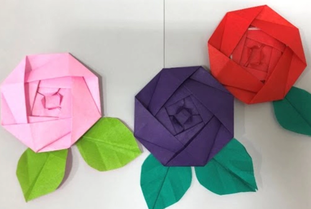 幼兒摺紙花教學 幼兒摺紙花教學