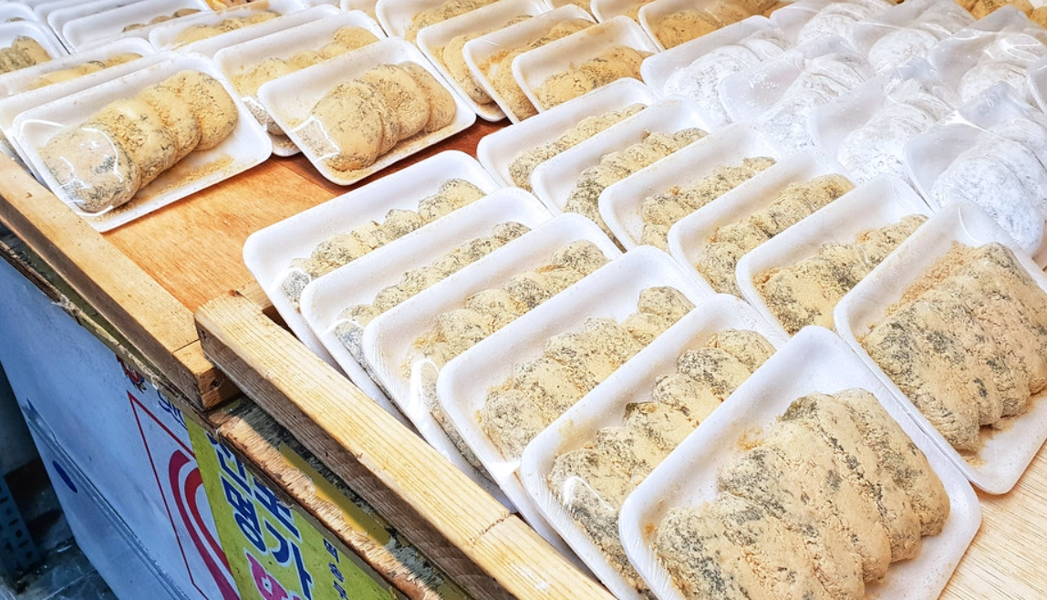 釜山車站年糕店家