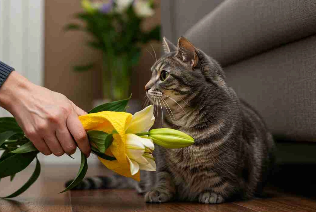 百合花對貓的影響